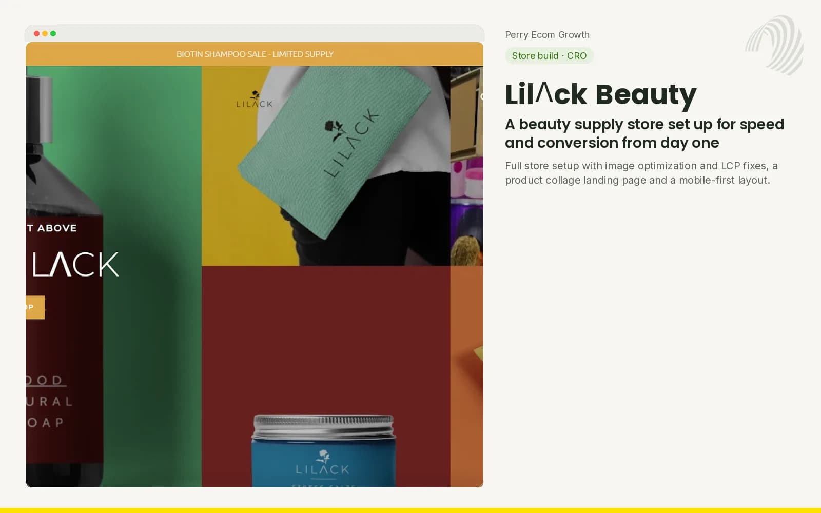LilΛck Beauty storefront