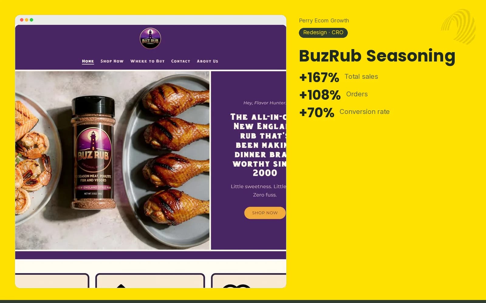 BuzRub Seasoning storefront