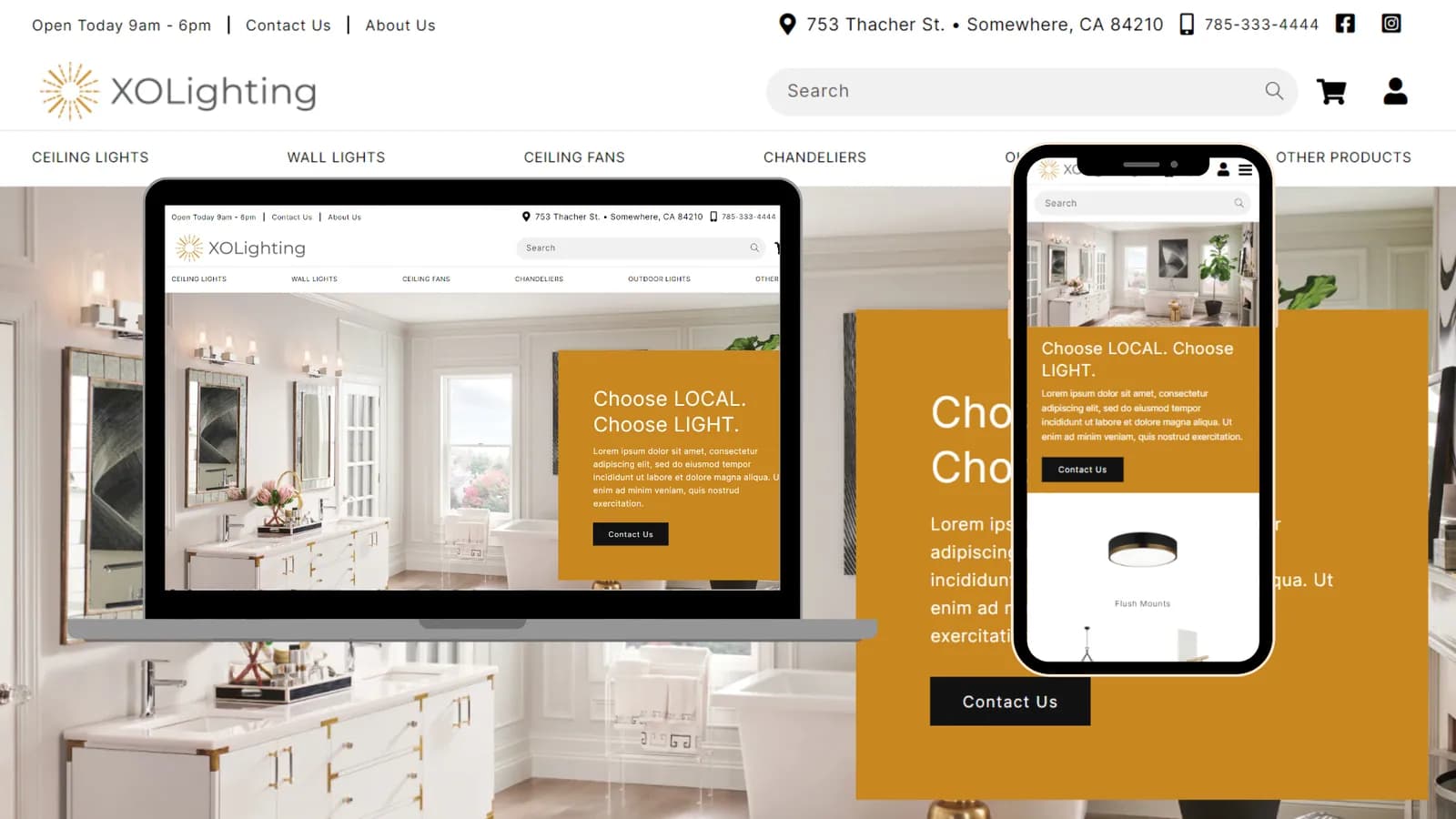XOLogic storefront